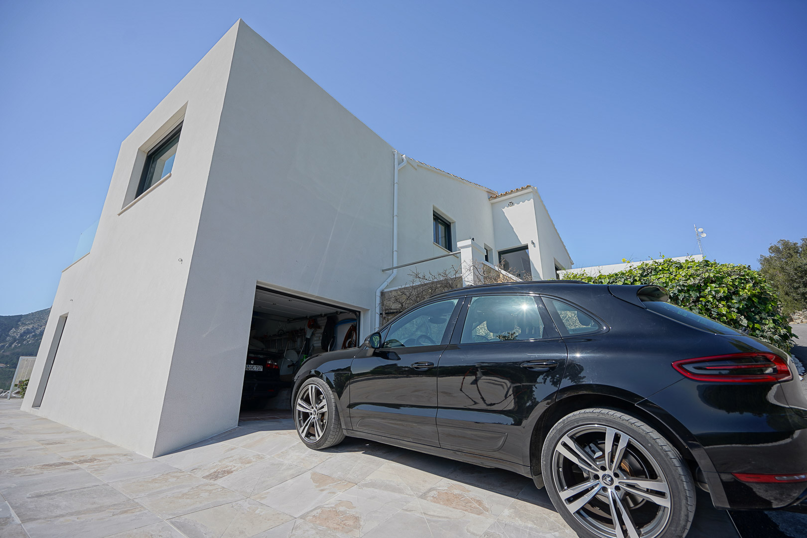 Garage en oprit