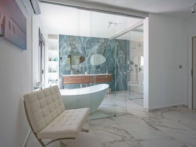 En-suite badkamer