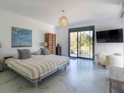 Slaapkamer met toegang tot terras