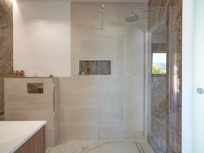 Badkamer met inloopdouche