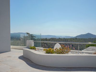 Terras met panoramisch uitzicht