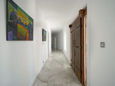 Gang van de woning