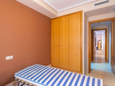 Slaapkamer met inbouwkast