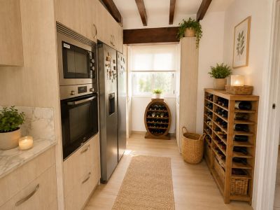 Interieur van de keuken