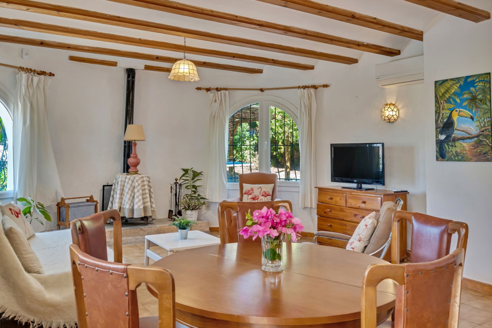 Woon- en eetkamer
