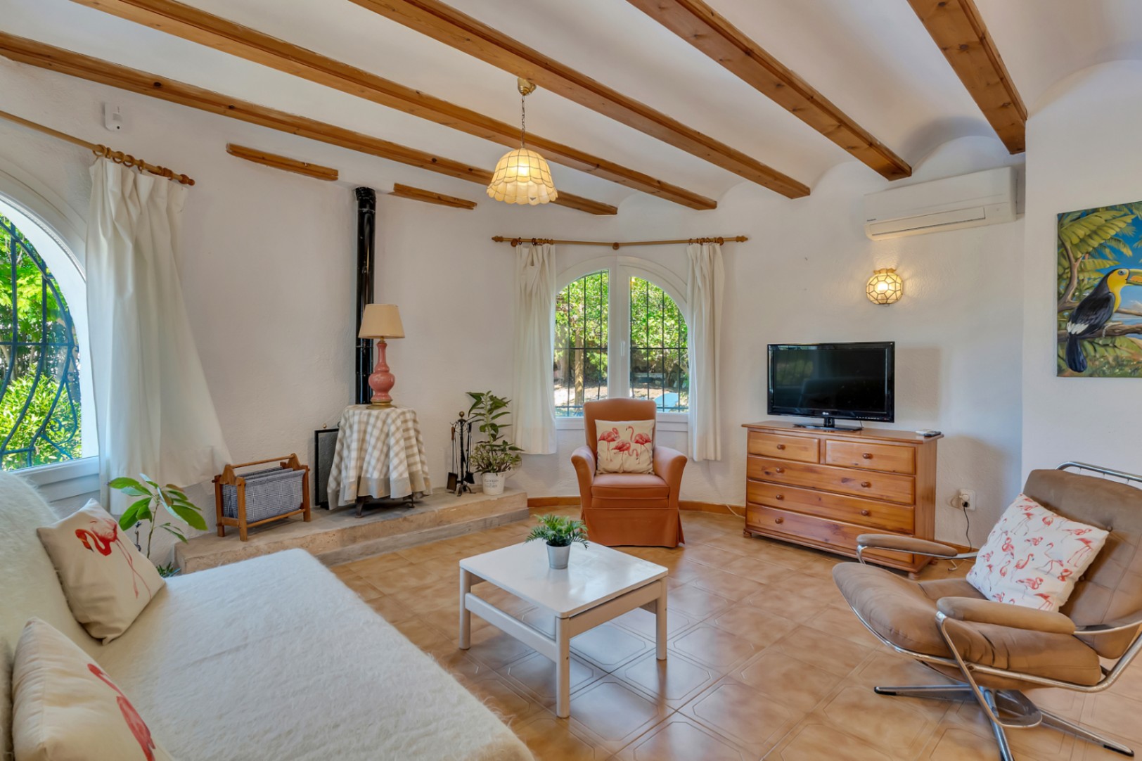Woonkamer van het huis
