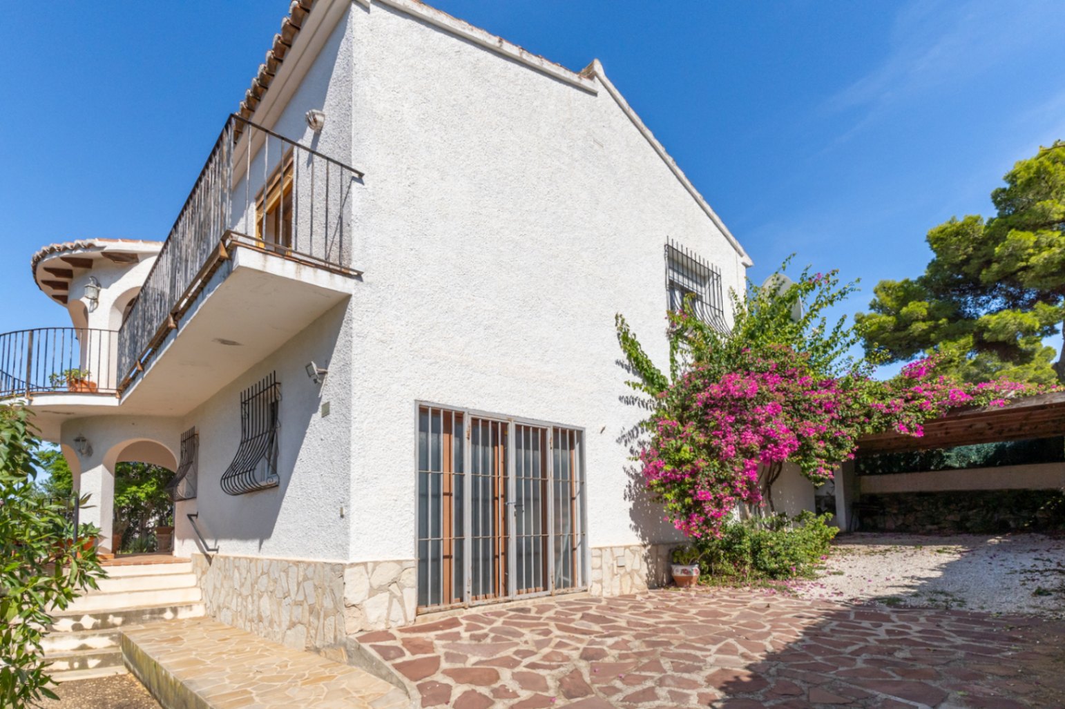Exterieur van de woning