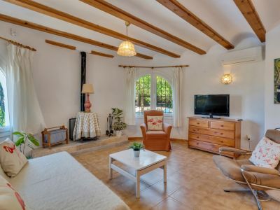 Woonkamer van het huis