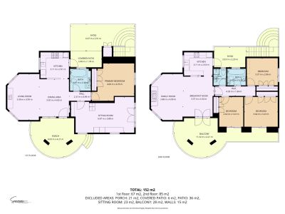 Plattegrond van de woning