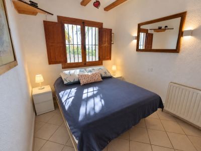 Slaapkamer van de villa