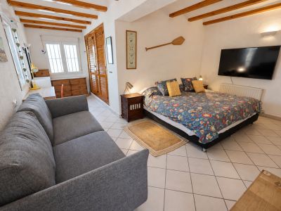 Slaapkamer van de villa