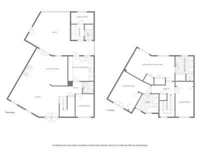 Plattegrond van de woning
