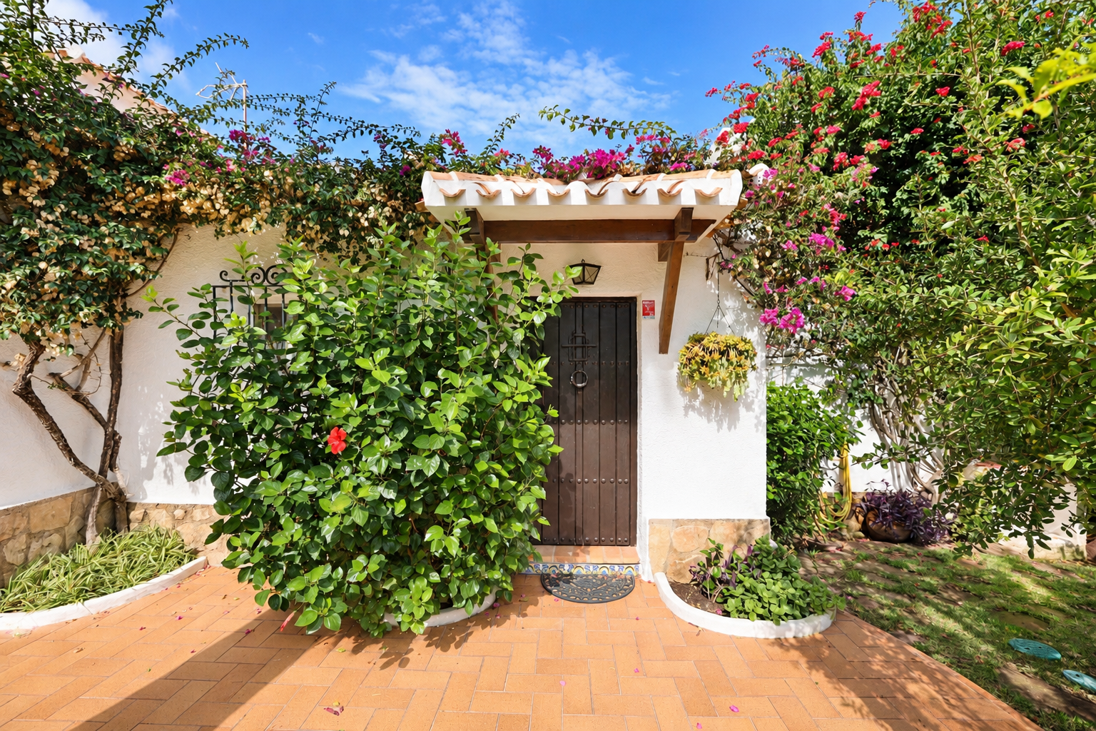 Ingang van de woning