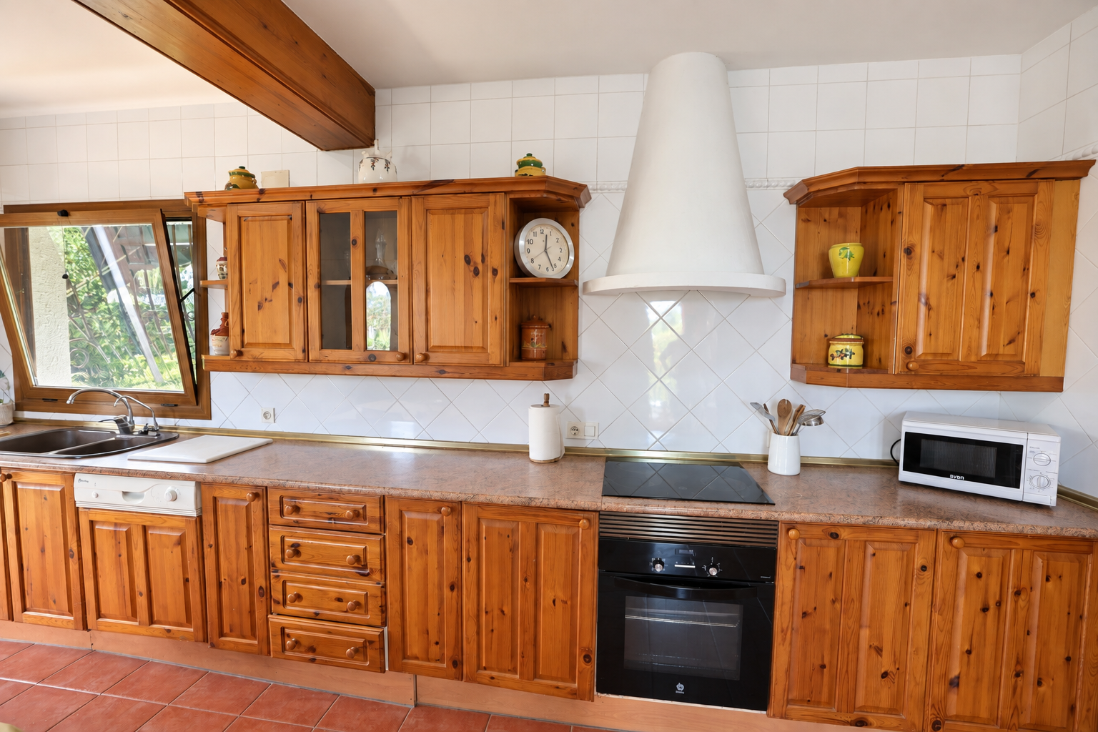 Keuken van de villa