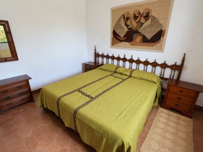 Slaapkamer van de villa