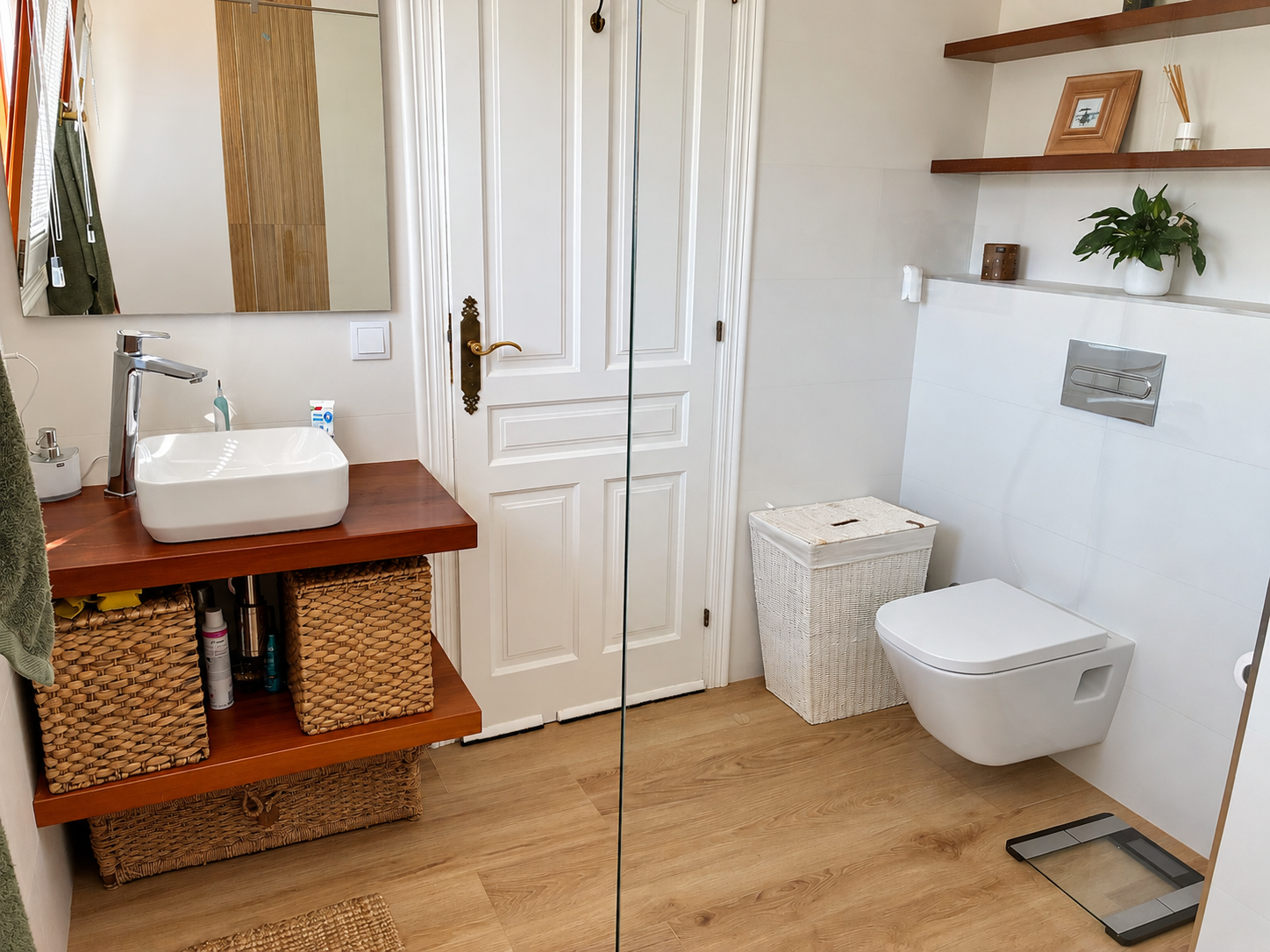 Gerenoveerde badkamer