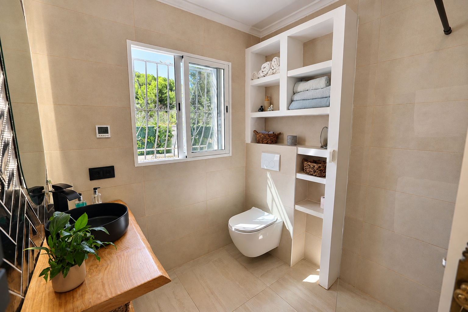 Gerenoveerde badkamer