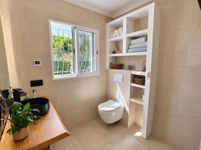 Gerenoveerde badkamer