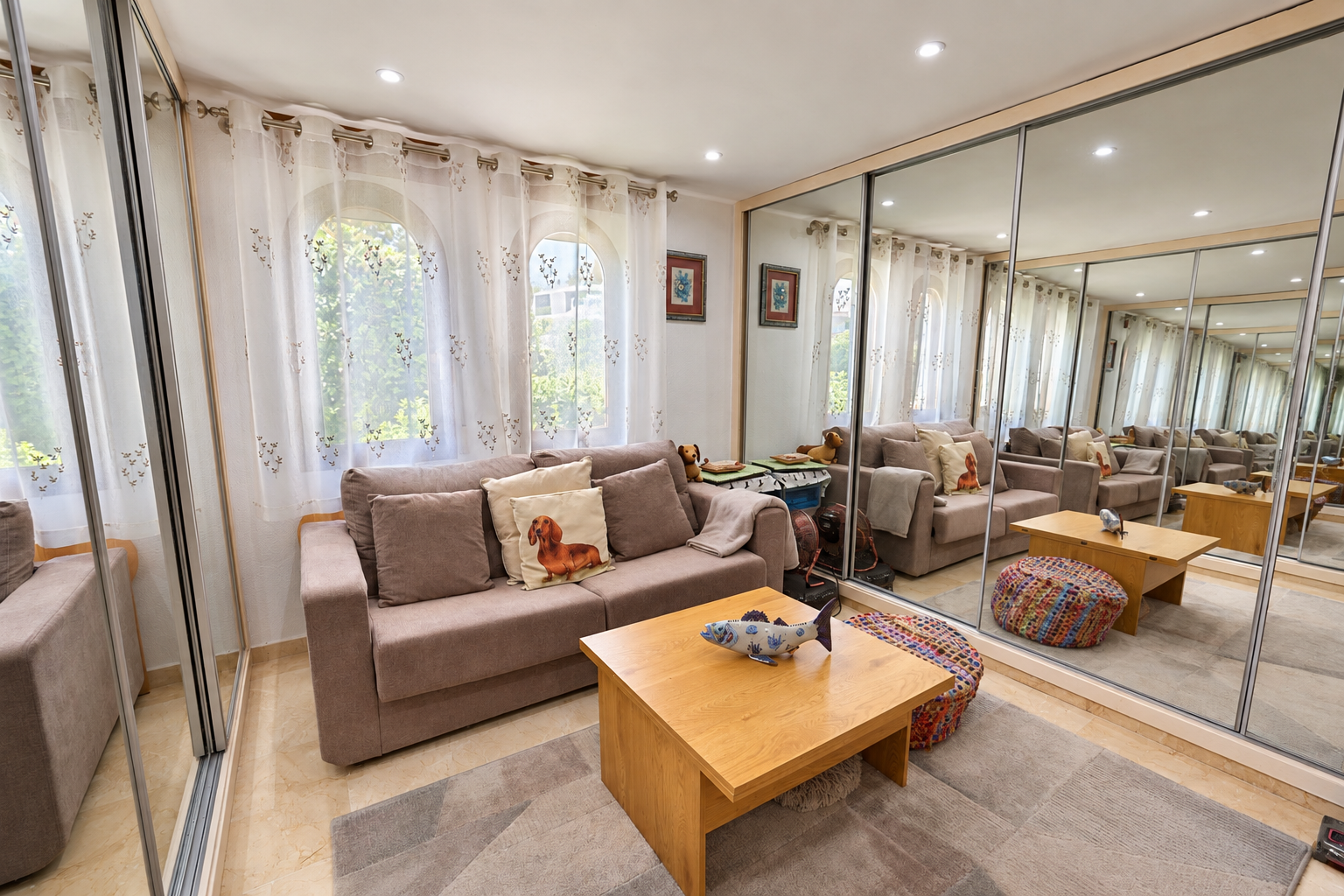 Gelijkvloers appartement met privétuin te koop in Jávea