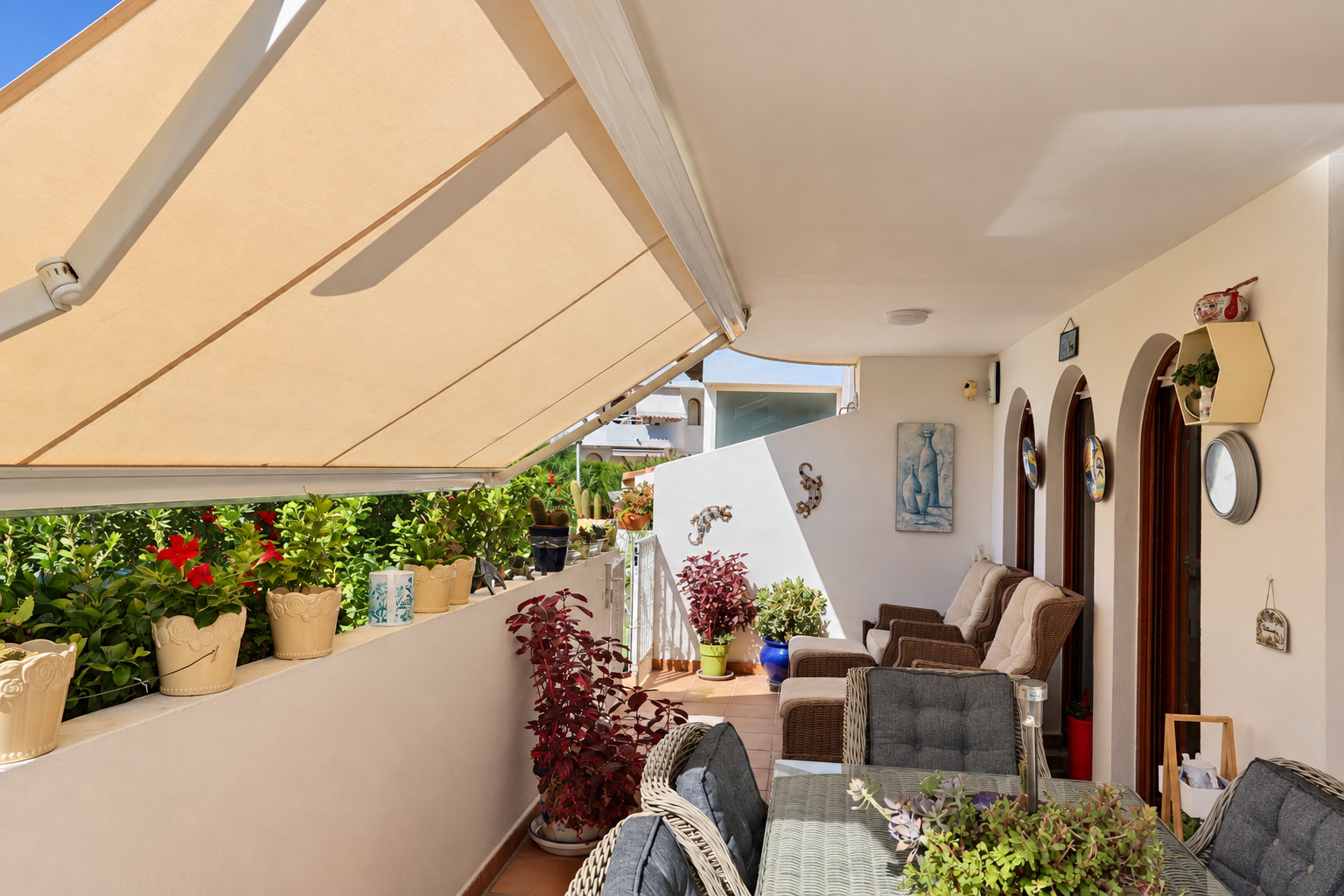 Overdekt terras