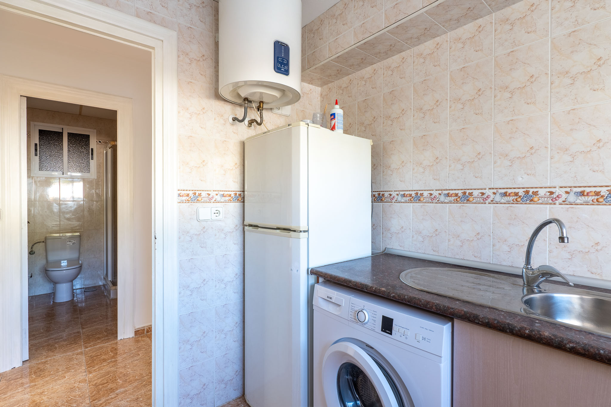 Keuken van het appartement