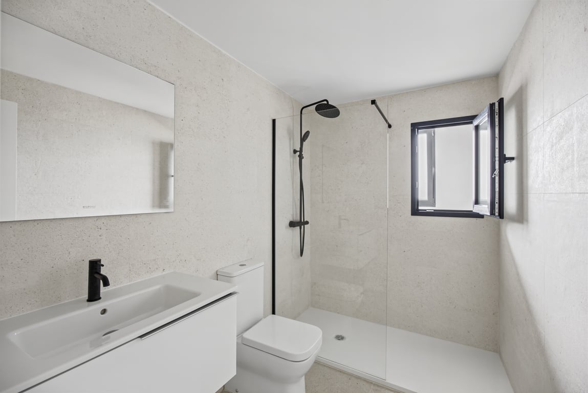 Badkamer met inloopdouche