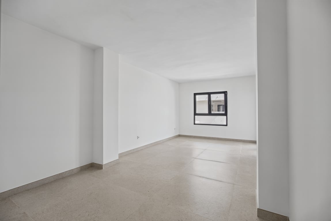 Lege slaapkamer