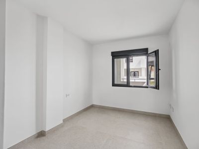 Lege slaapkamer