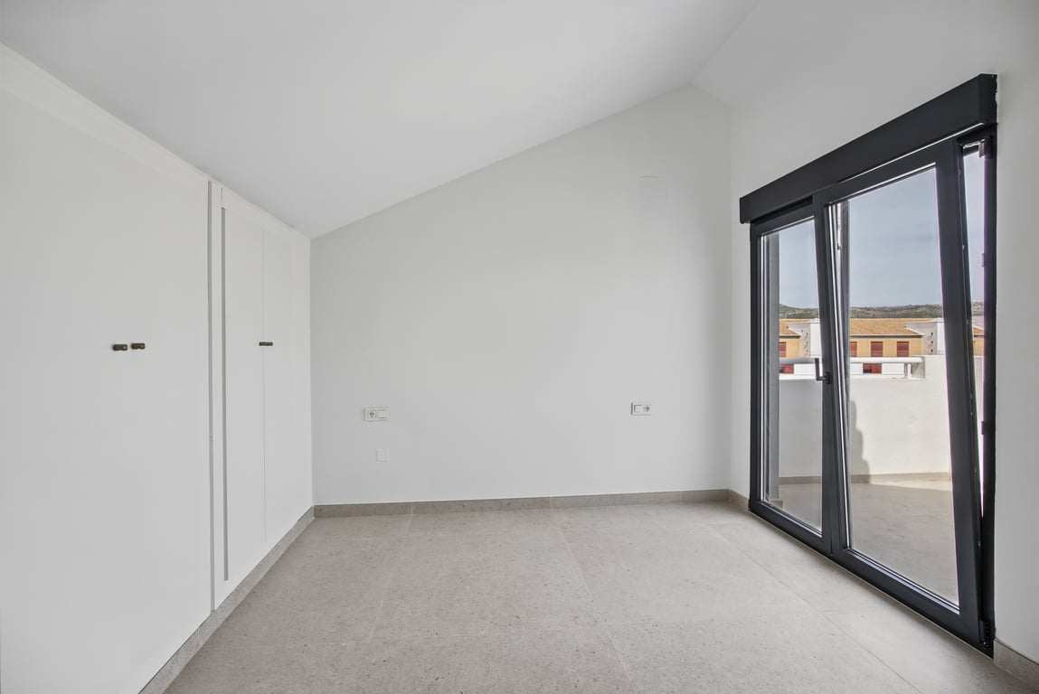 Slaapkamer met toegang tot terras
