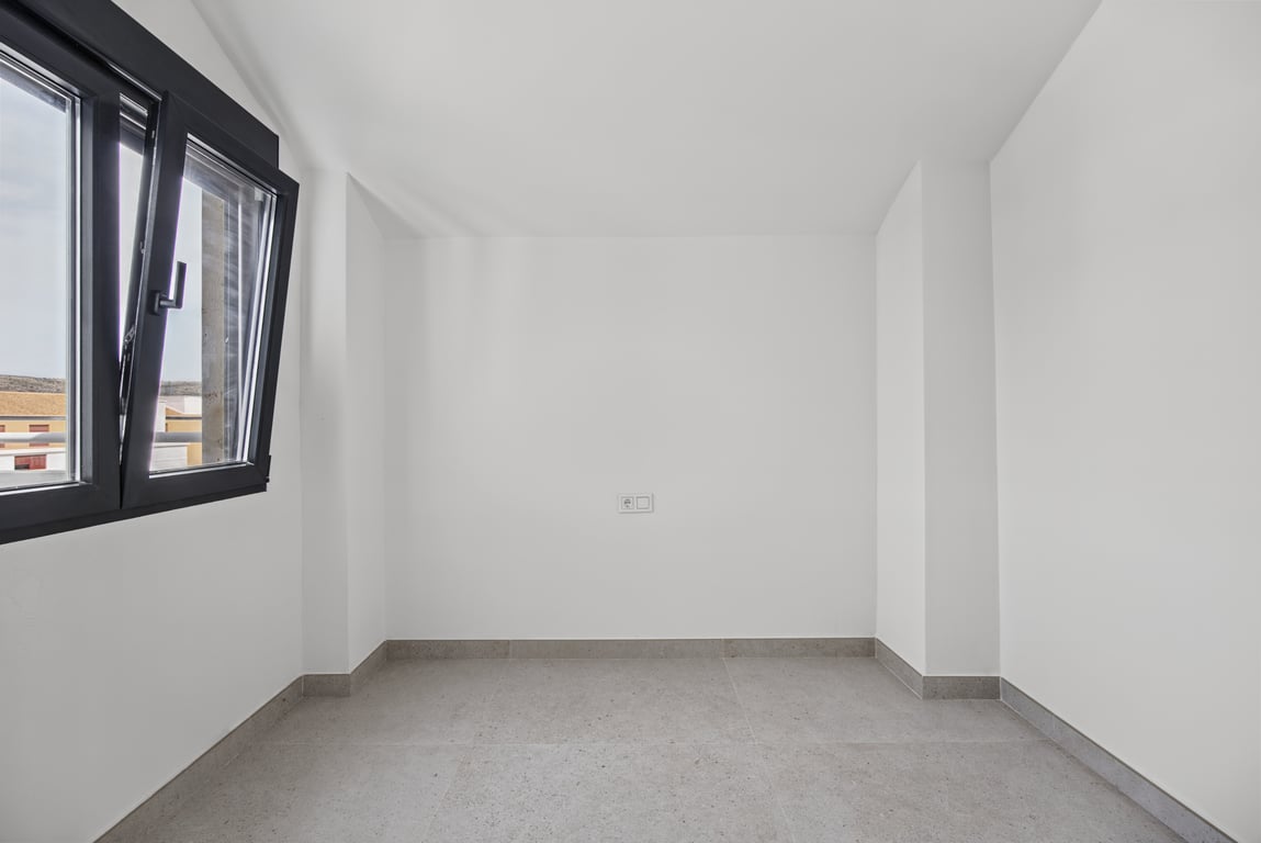 Lege slaapkamer