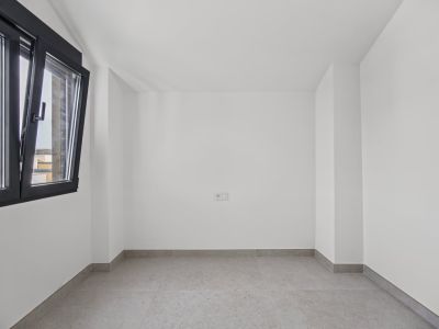 Lege slaapkamer