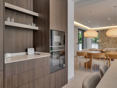 Keuken en eetkamer