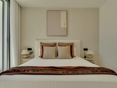 Slaapkamer van de villa