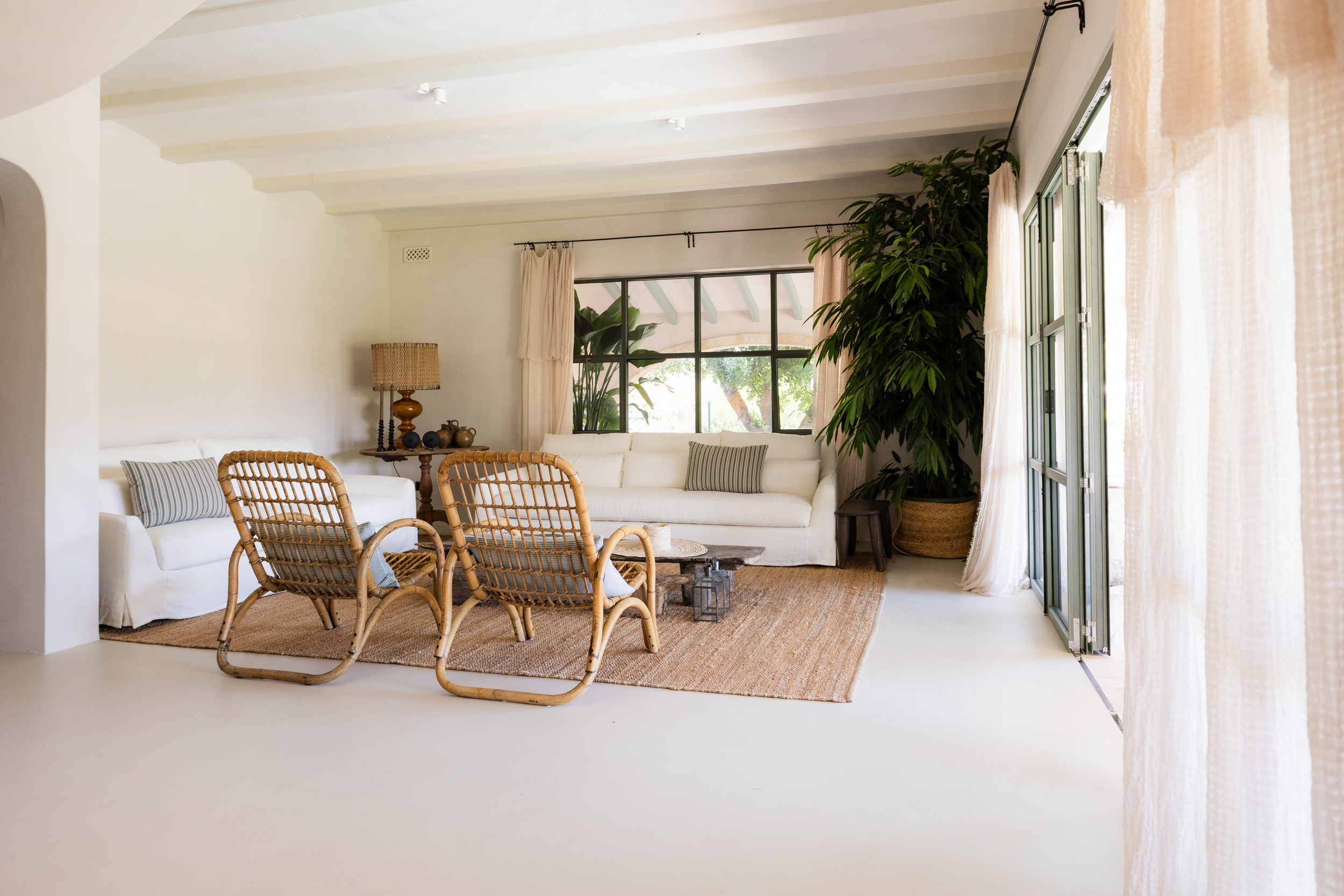 Woonkamer van de woning
