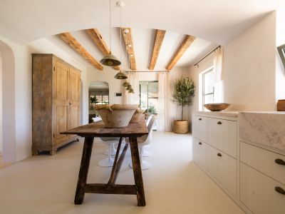 Keuken en eetkamer