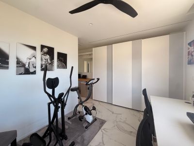 Fitnessruimte in huis