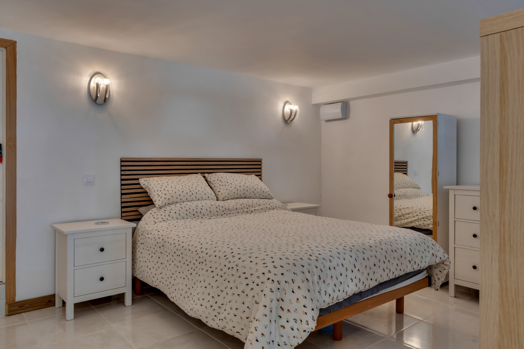 Slaapkamer van de villa