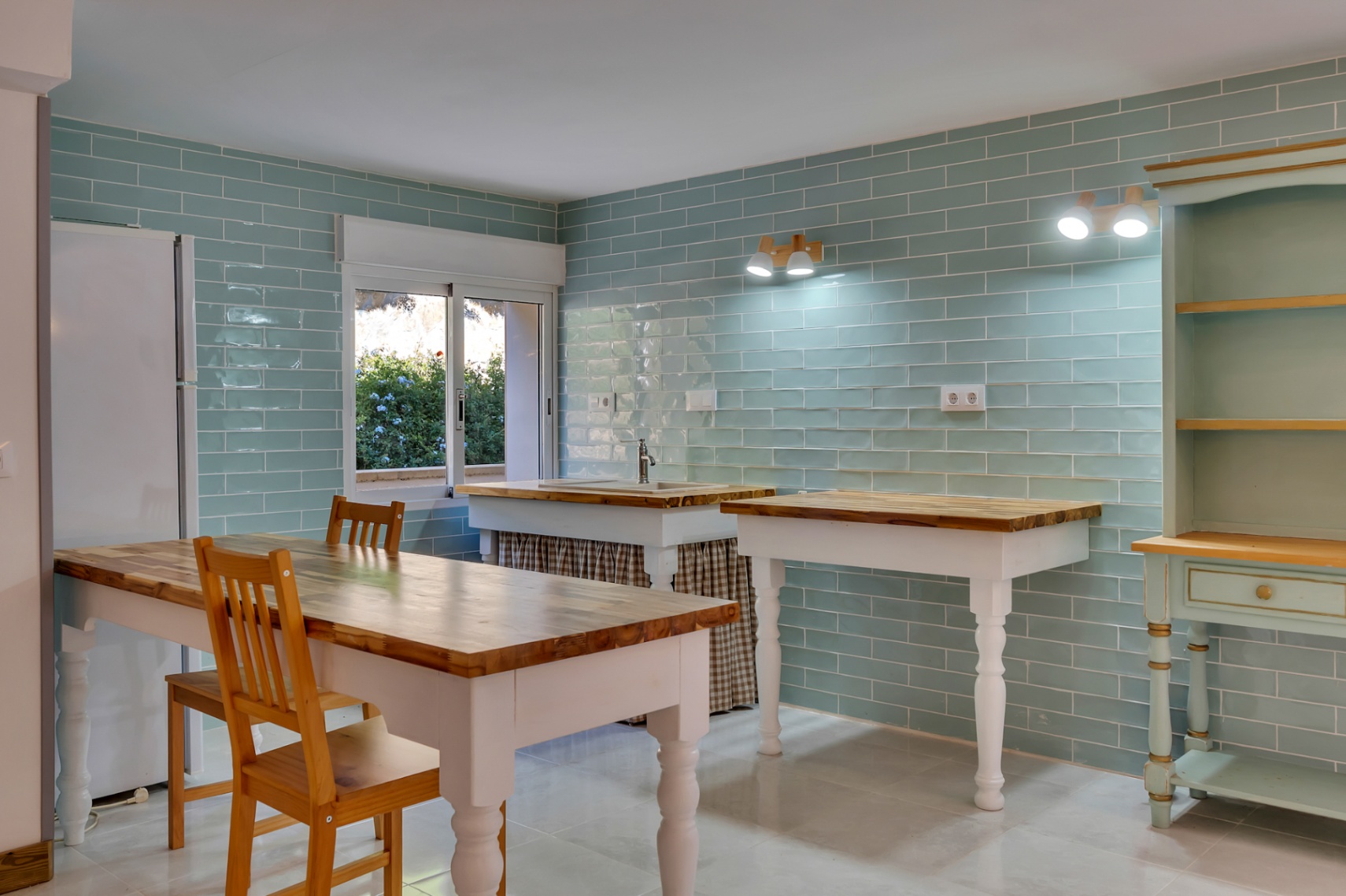 Keuken van het gastenappartement