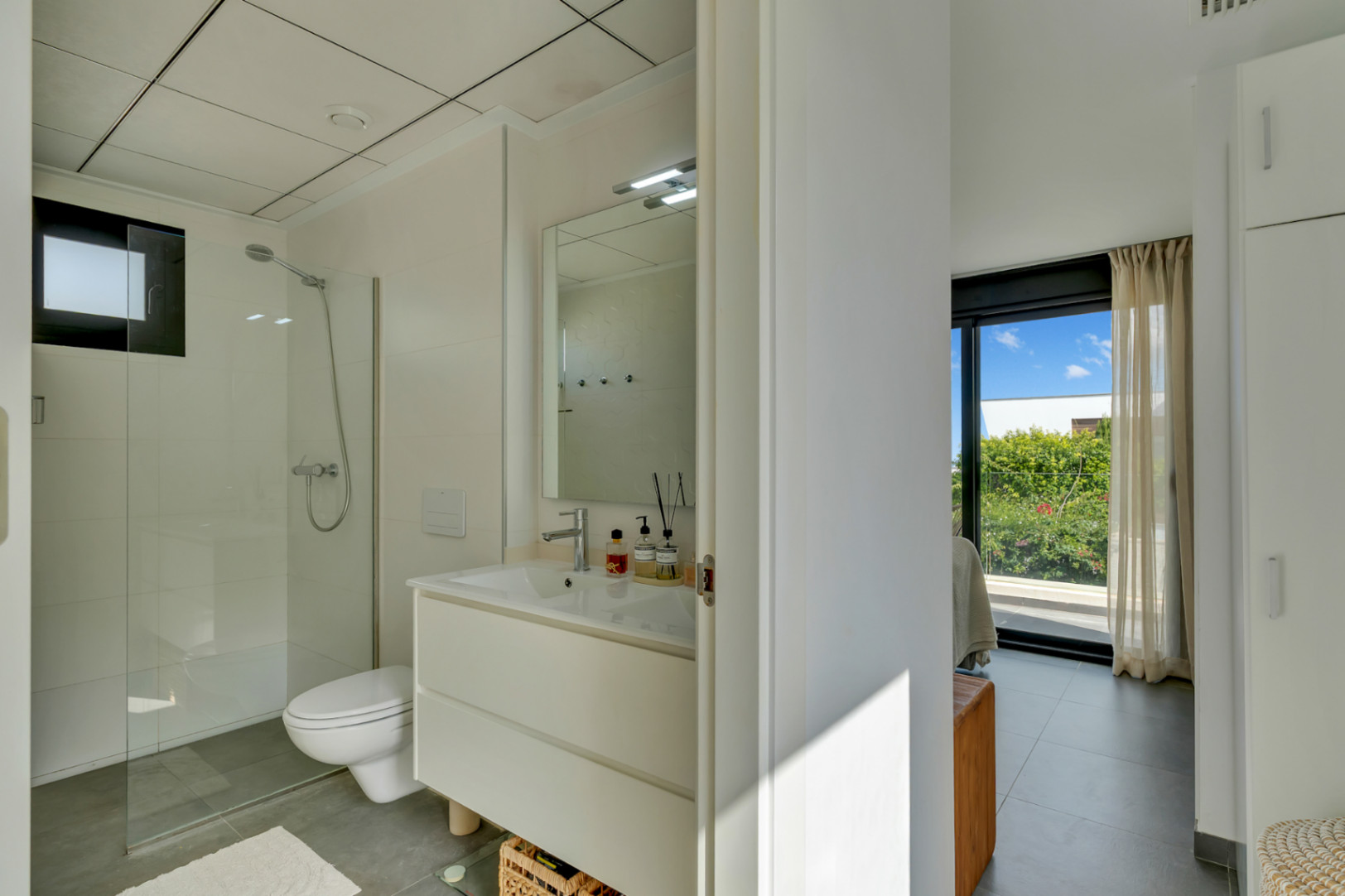 En-suite badkamer