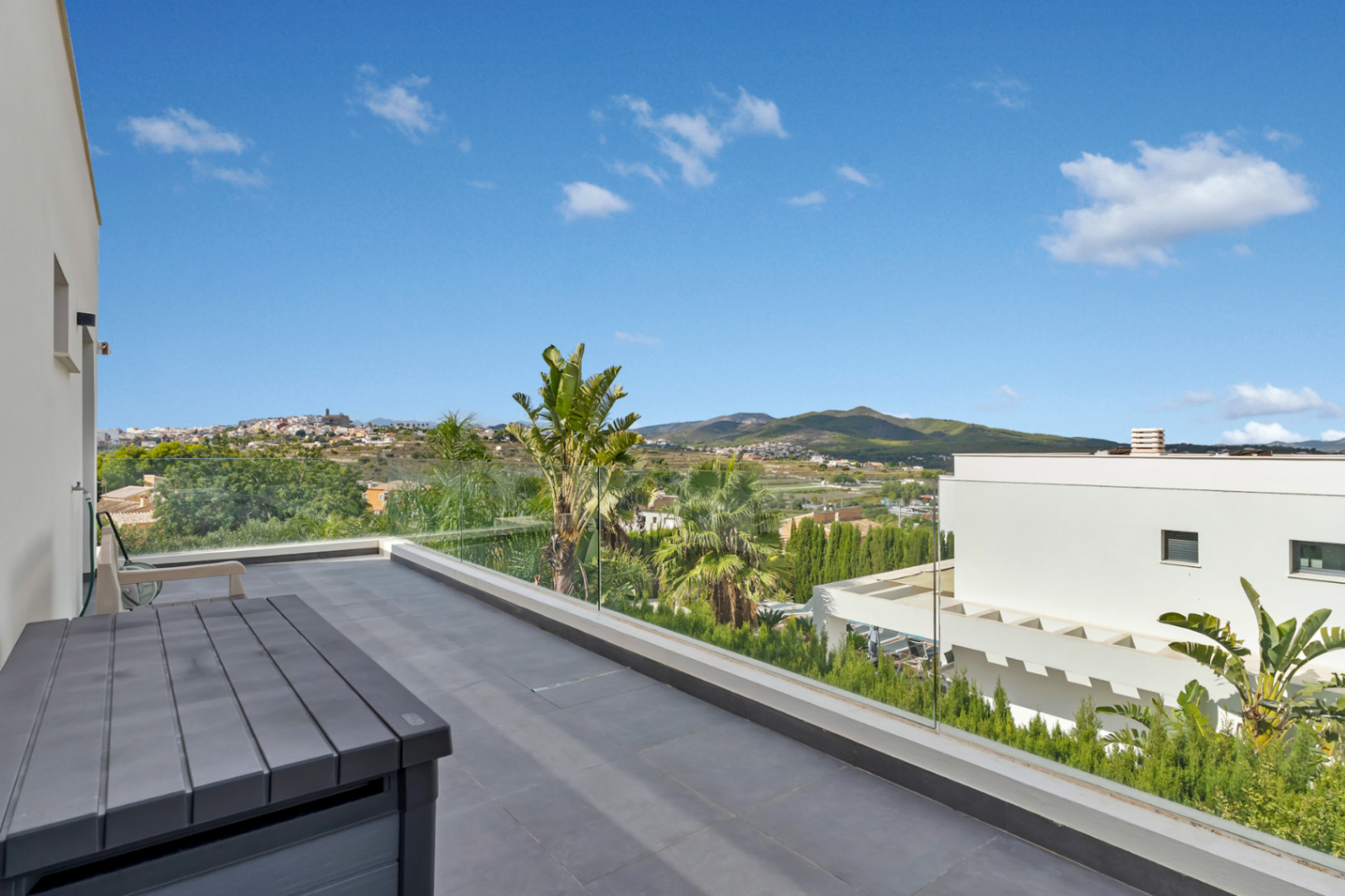 Balkon met vrij uitzicht
