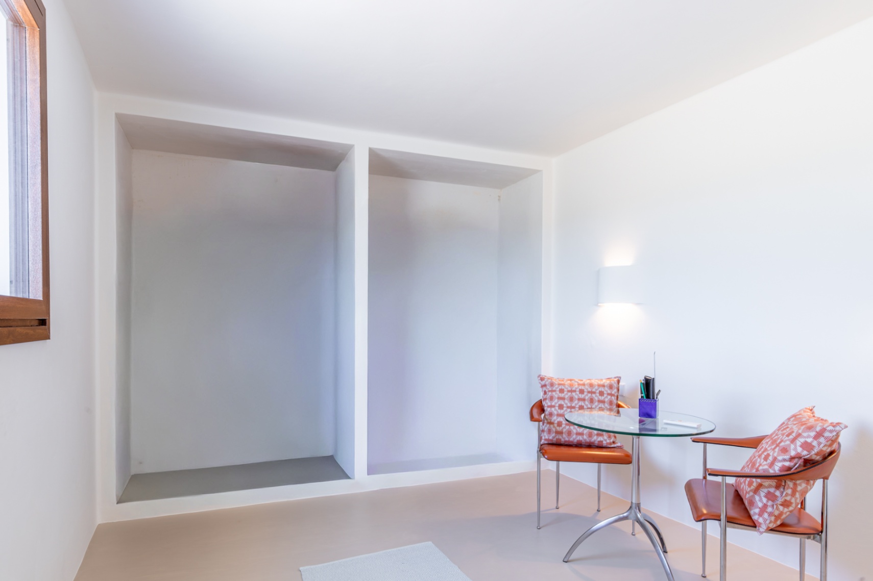 Slaapkamer met inbouwkasten