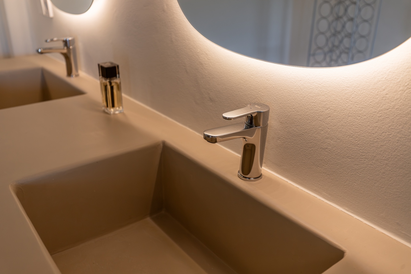 Interieur van de badkamer