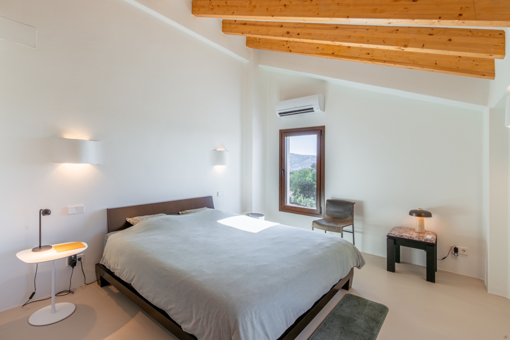 Slaapkamer van de finca