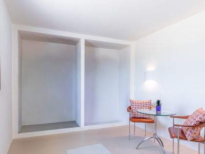 Slaapkamer met inbouwkasten