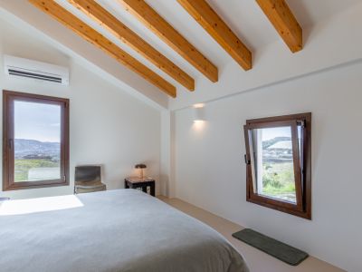 Slaapkamer met uitzicht