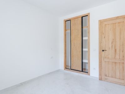 Slaapkamer met inbouwkast
