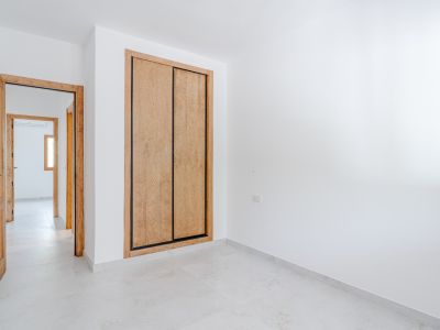 Slaapkamer met inbouwkast