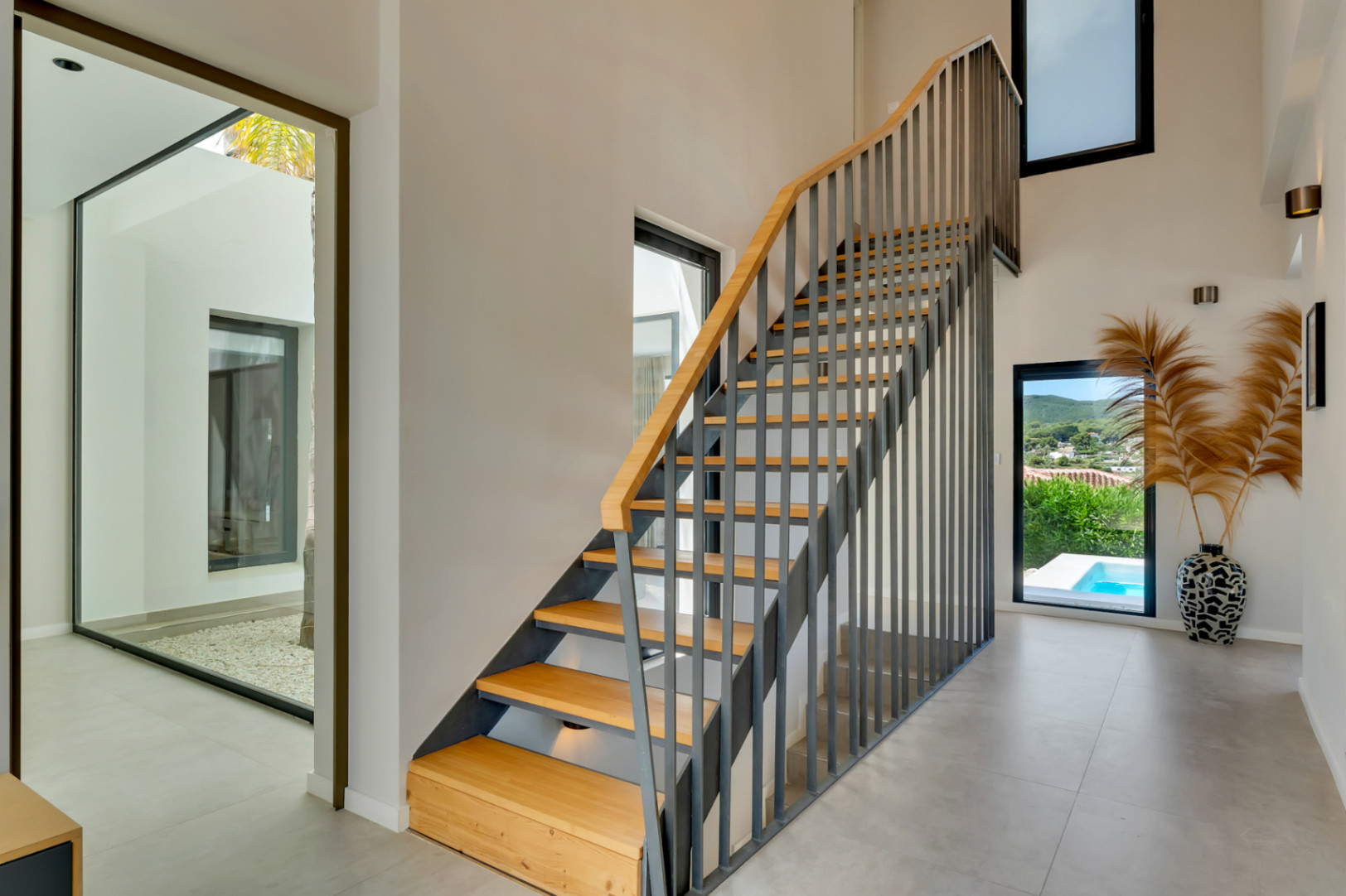 Binnentrap in de woning