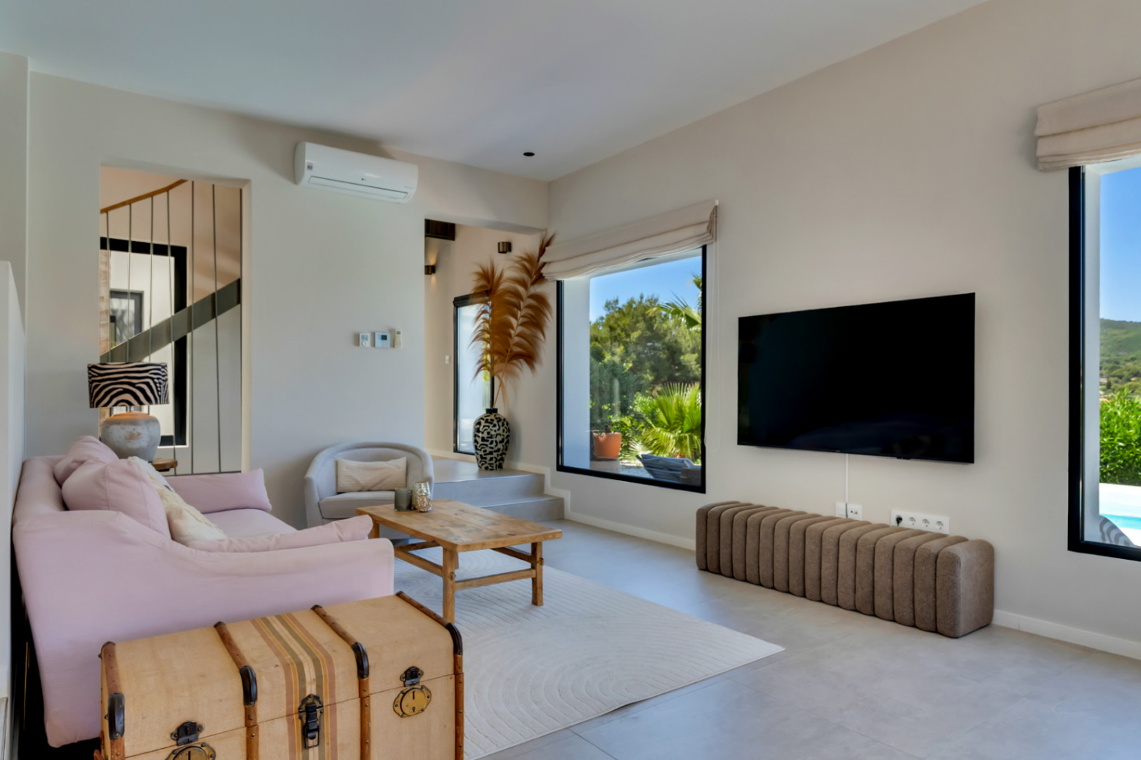 Woonkamer van de woning