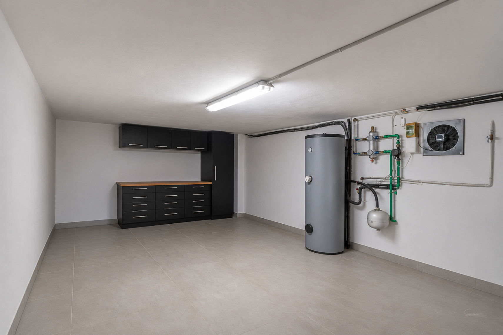 Technische ruimte en berging
